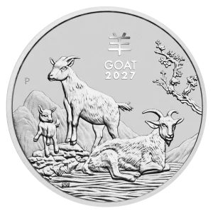 1/2 oz Lunar III Goat Silver Coin | 2027