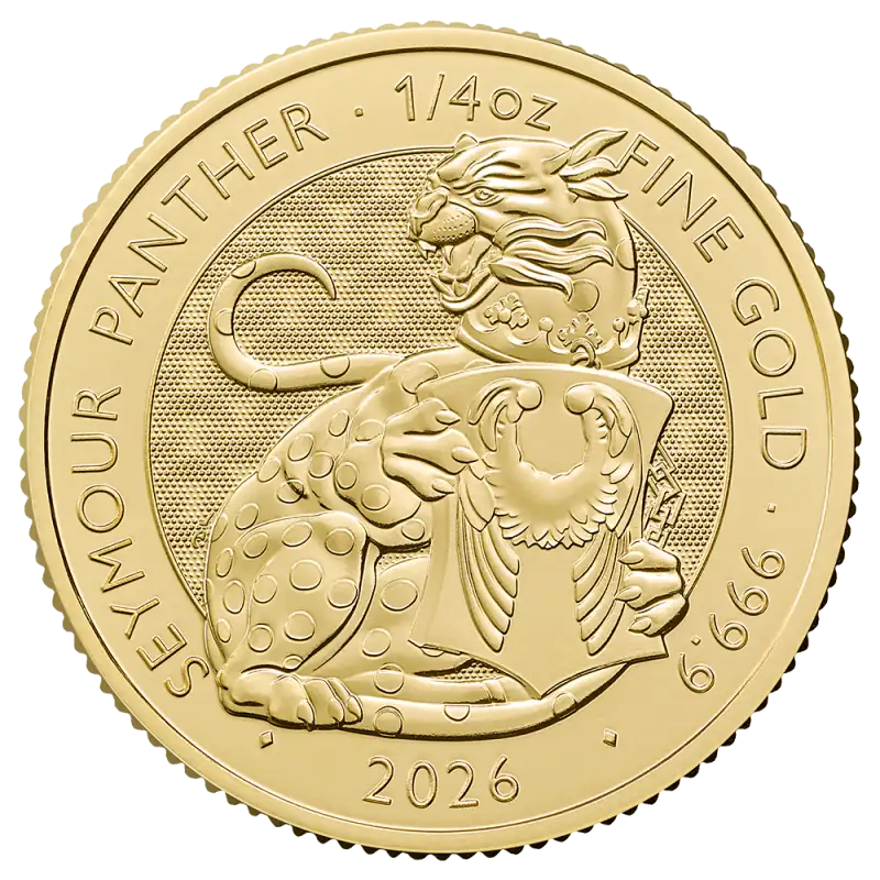 1/4 oz Tudor Beasts Seymour Panther Gold Coin | 2026