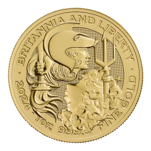 1 oz Britannia and Liberty Gold Coin | 2024