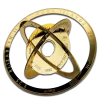 1 oz Cook Island Armillary Valcambi Gold Coin