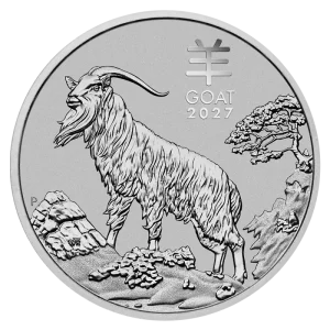 1 oz Lunar III Goat Platinum Coin | 2027