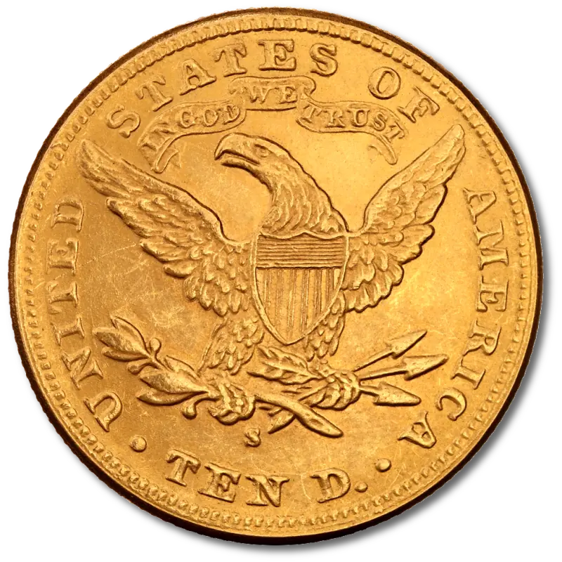 10 Dollar Eagle "Liberty Head" | Gold | 1866-1907