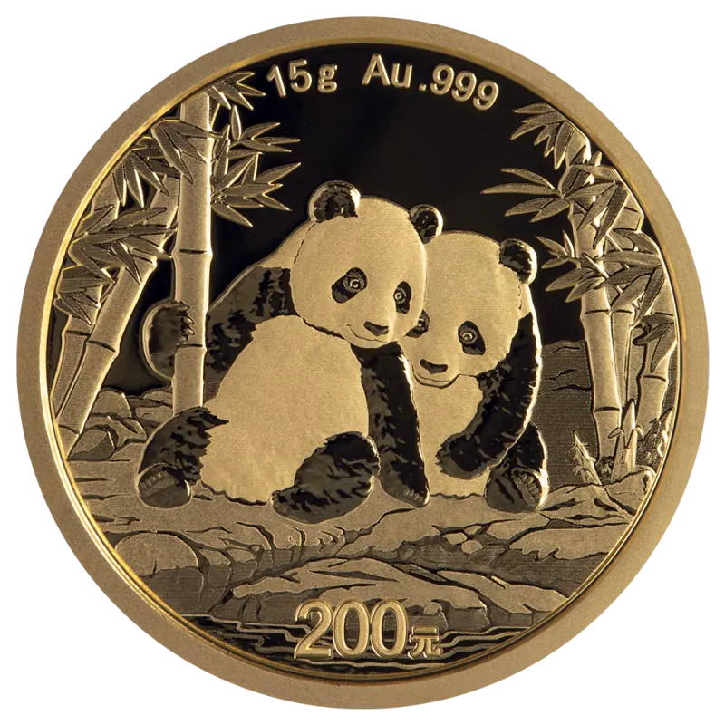 15g China Panda Gold Coin | 2026