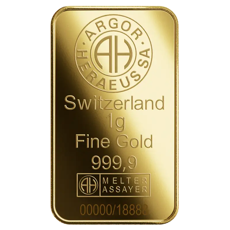 1g Gold Bar | Argor-Heraeus | Year Of The Goat | 2027