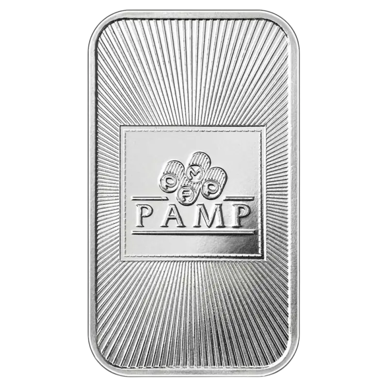 20 x 1 oz Silver Bar | PAMP | USA | Tube