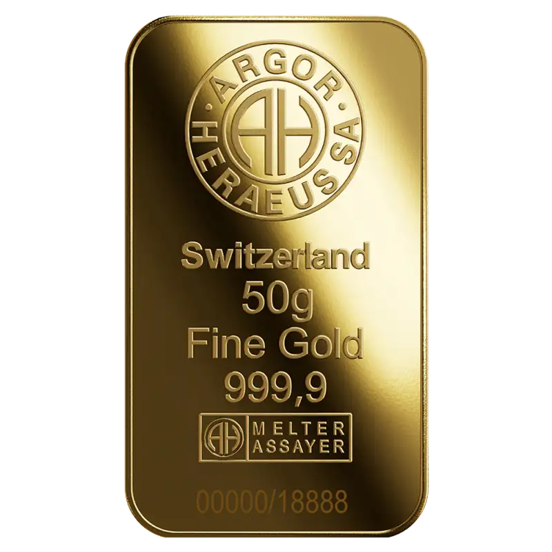 50g Gold Bar | Argor-Heraeus | Year Of The Goat | 2027