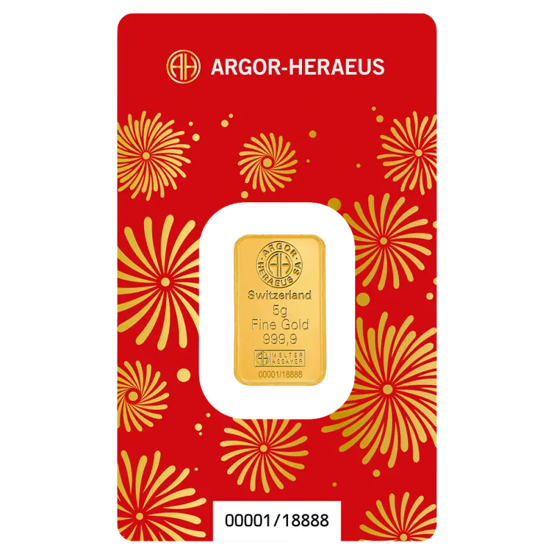 5g Gold Bar | Argor-Heraeus | Year Of The Horse | 2026