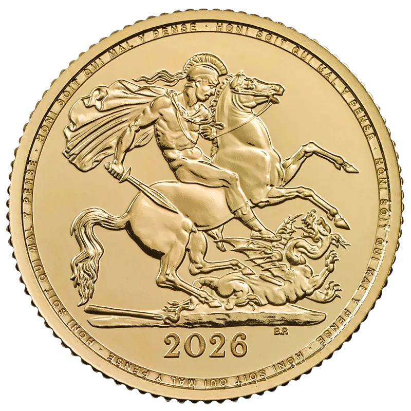 Half Sovereign Charles III Gold Coin | 2026